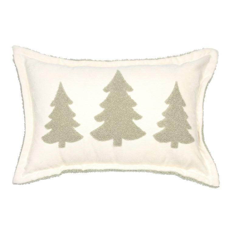 FROSTED TREE PILLOW