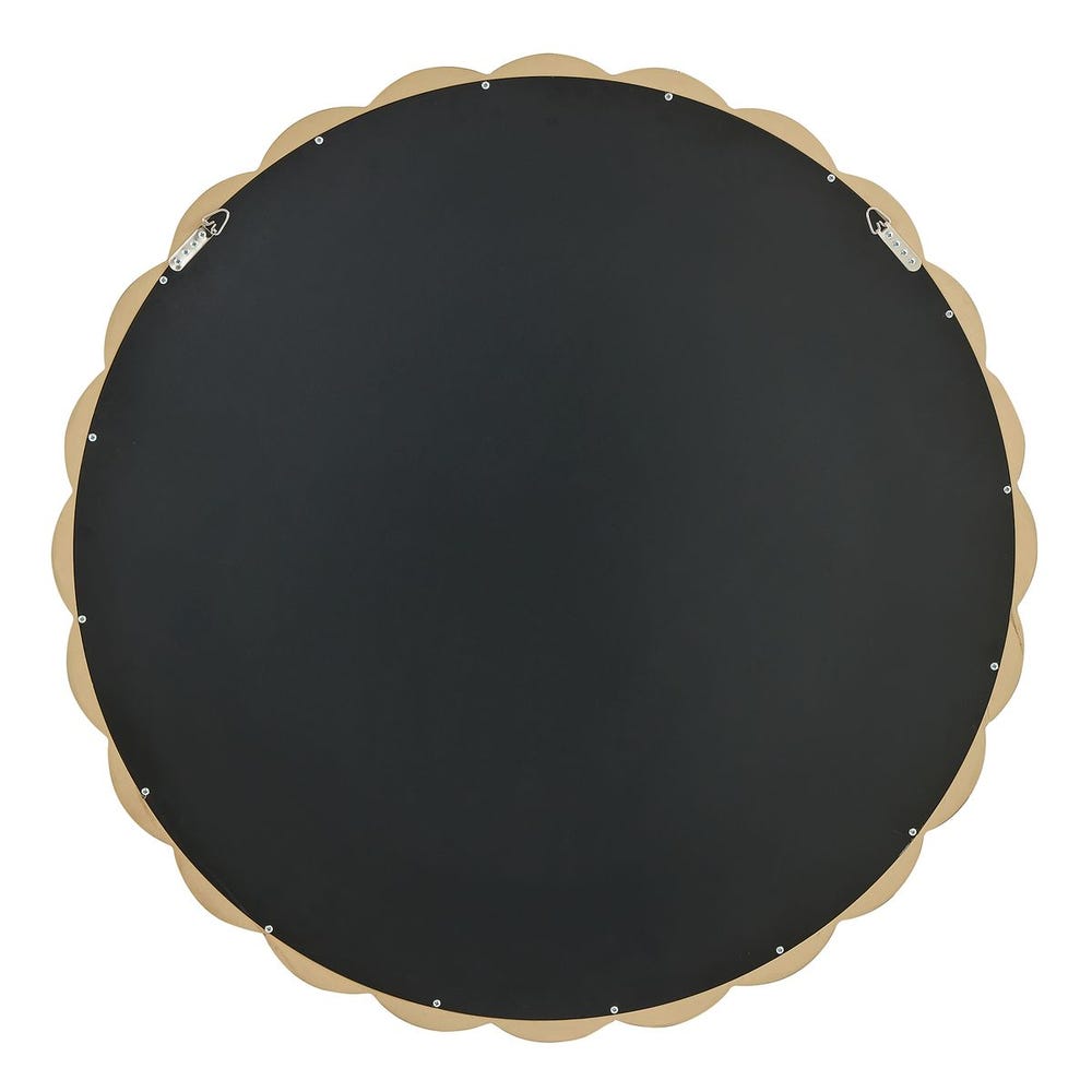CERRITO ROUND MIRROR - BURNISHED IVORY