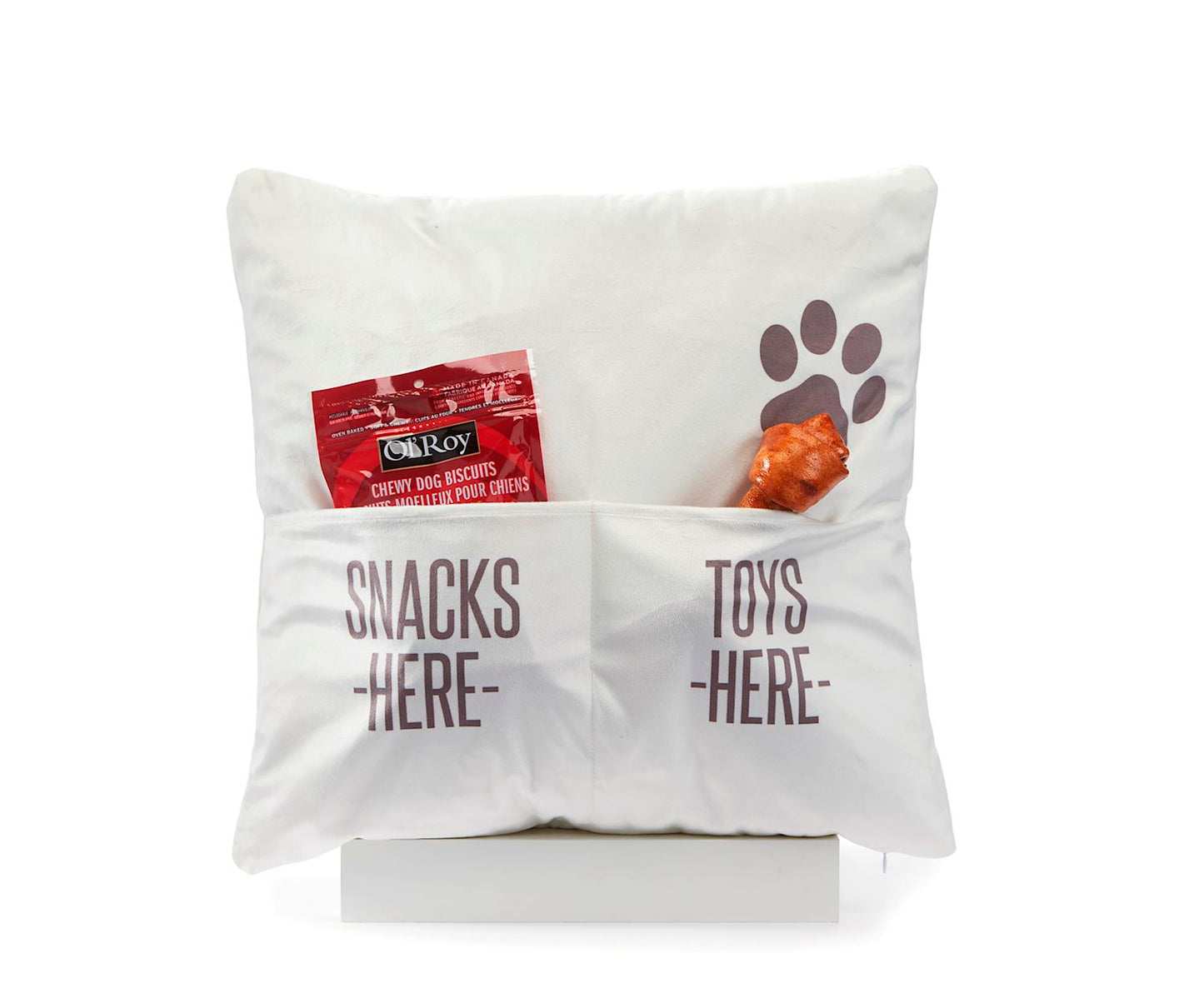 RESERVED FOR THE DOG PILLOW