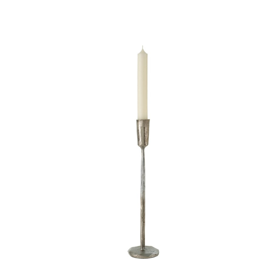 FORGED CANDLESTICK SILVER
