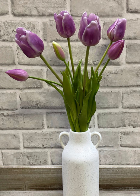 REAL TOUCH TULIPS 19"