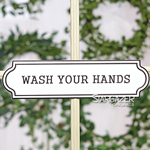 WASH YOUR HANDS