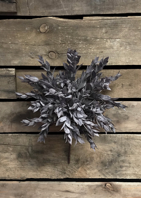 RUSCUS LEAVES BUSH 15"