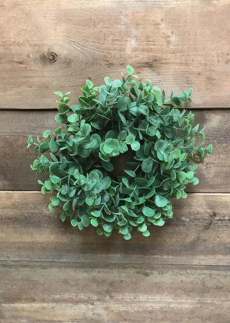 EUCALYPTUS CANDLE RING 11"