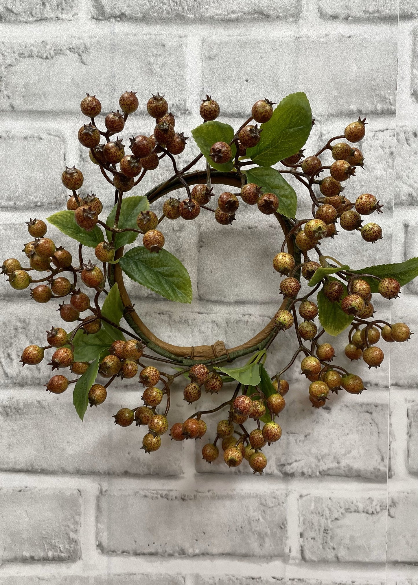 FALL BERRY CANDLE RING