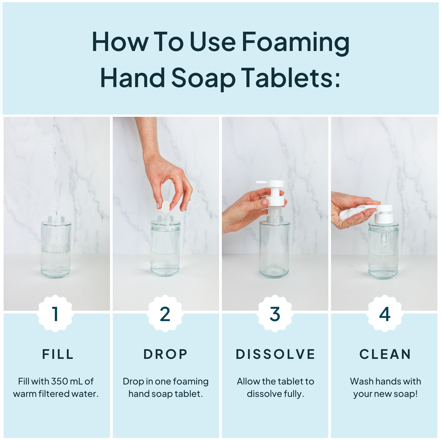 WARM COCONUT - FOAMING HAND SOAP KIT