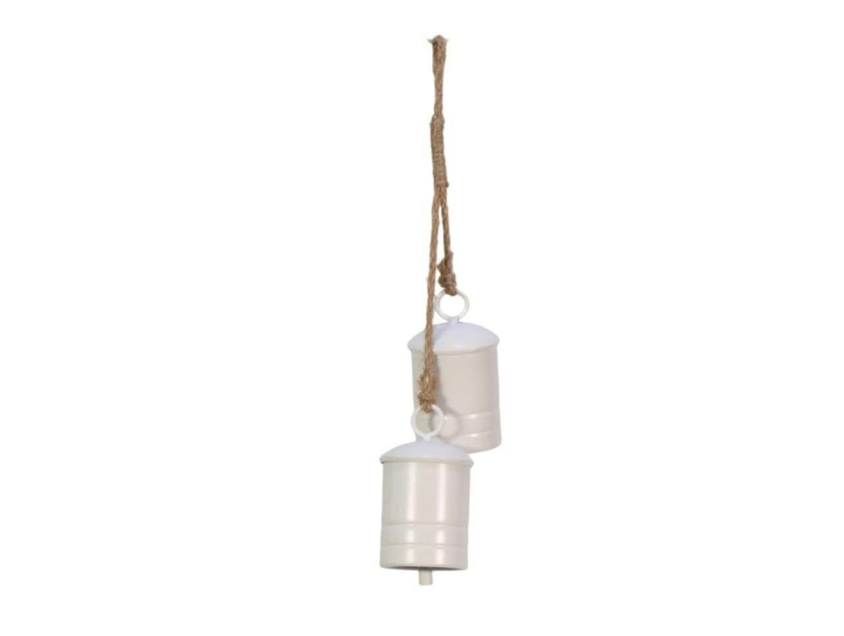 WHITE HANGING BELLS