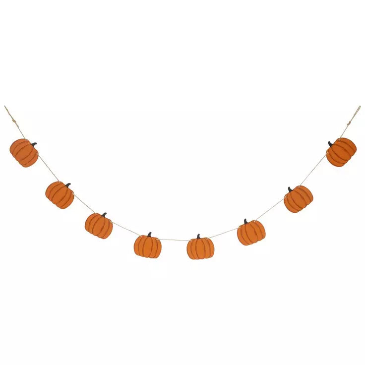 PUMPKIN WOOD GARLAND