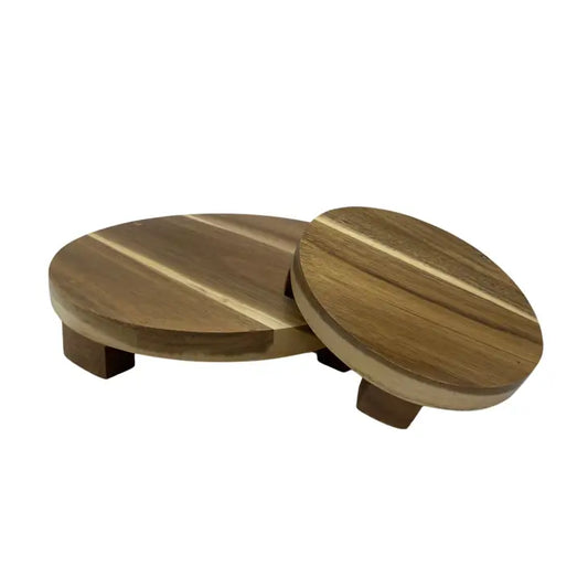 ACADIA WOOD ROUND STANDS