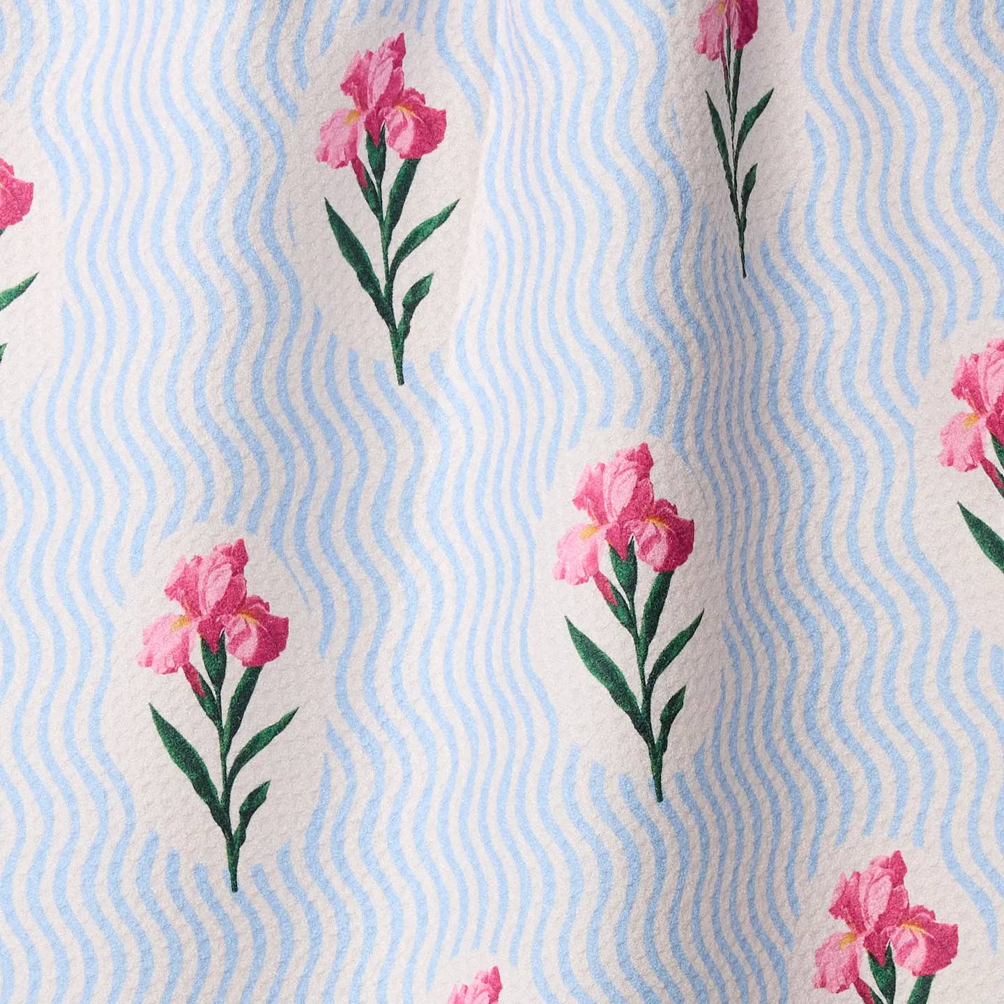 SPATIAL BLOOM TEA TOWEL