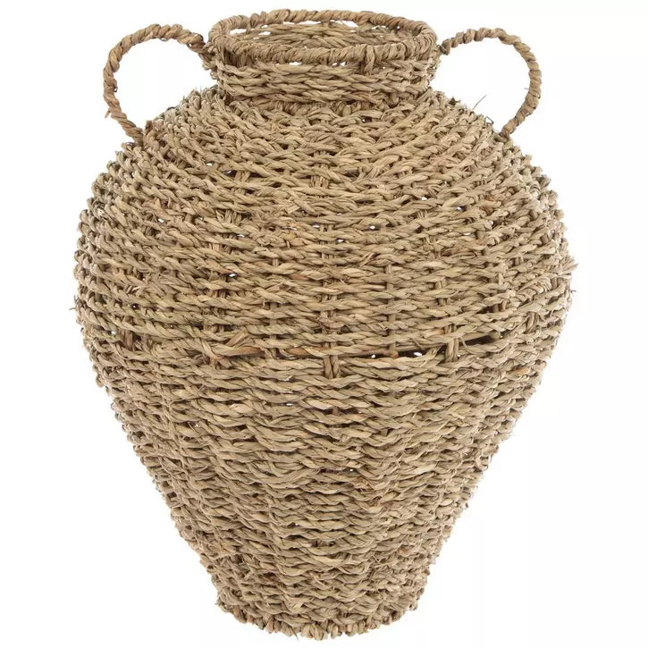SEAGRASS TWO HANDLE VASE