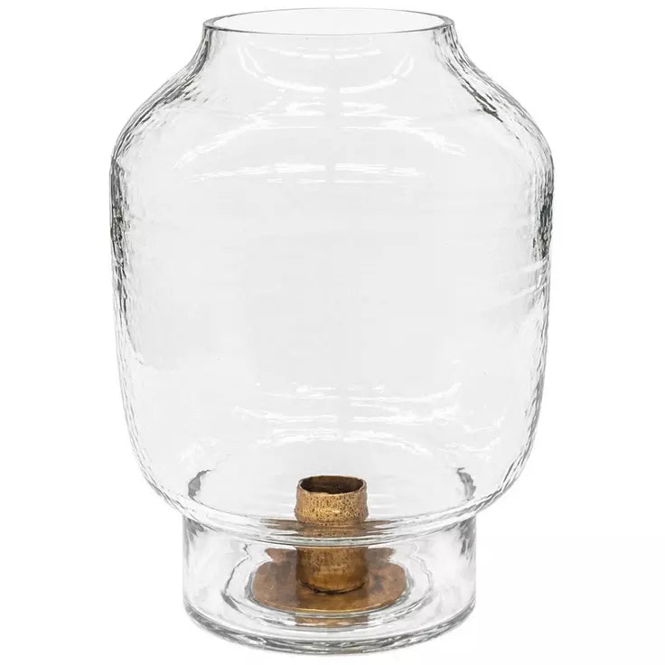 ROUNDED HURRICANE TAPER CANDLE HOLDER