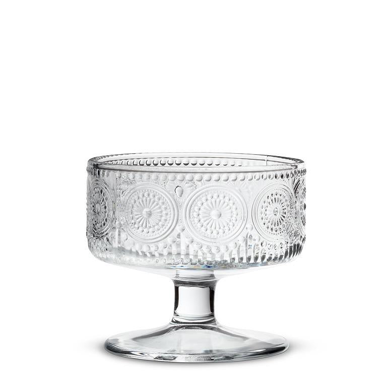 EMBOSSED PEDESTAL BOWL