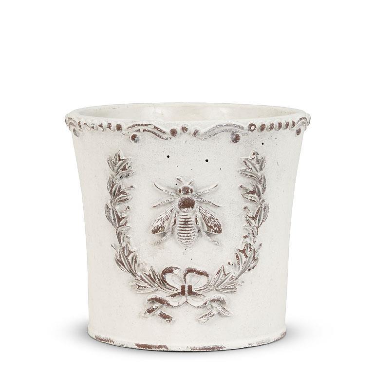 EMBOSSED BEE PLANTER