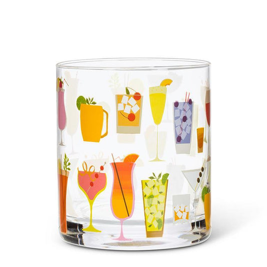 COLOURFUL COCKTAIL TUMBLER
