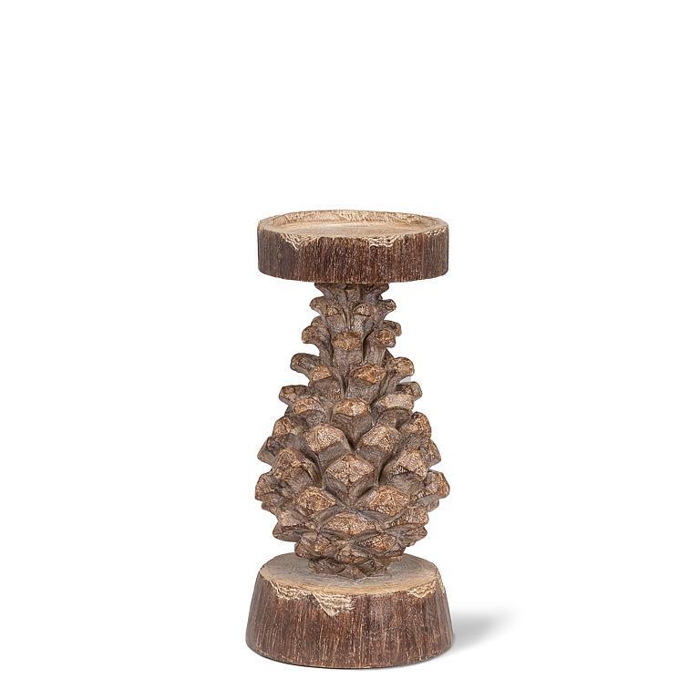 PINECONE PILLAR HOLDERS