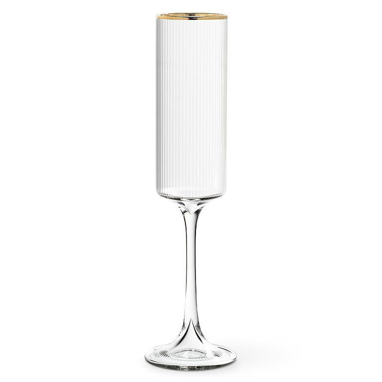 TIGHT VERTICAL OPTIC FLUTE W/ GOLD