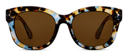 CENTER STAGE SUNGLASSES - BLUE QUARTZ