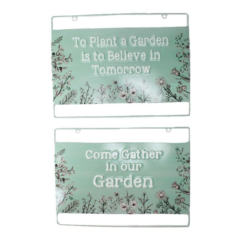 GARDEN PLAQUES