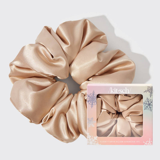 CLOUD 9 SATIN PILLOW SCRUNCHIE
