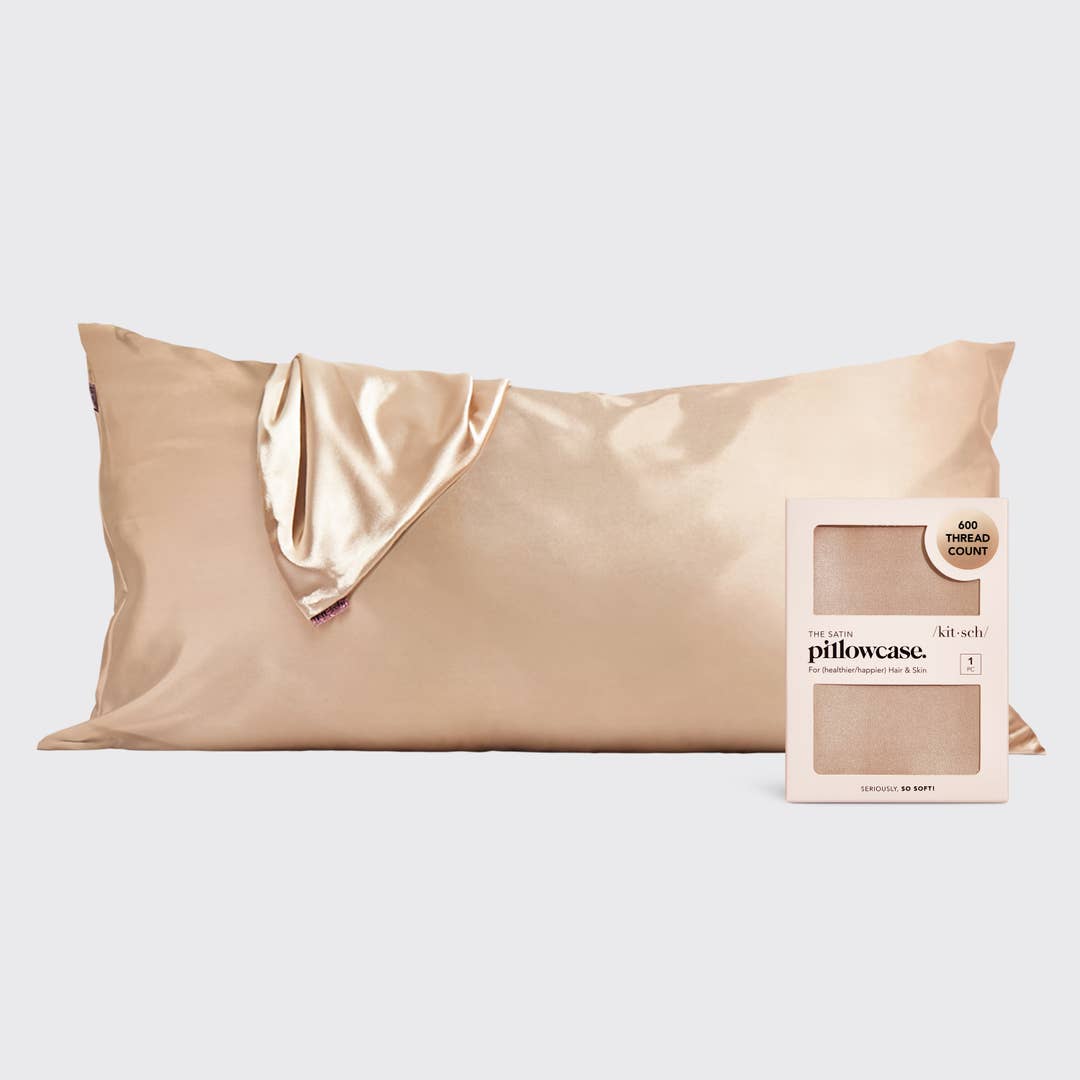 SATIN KING PILLOWCASE