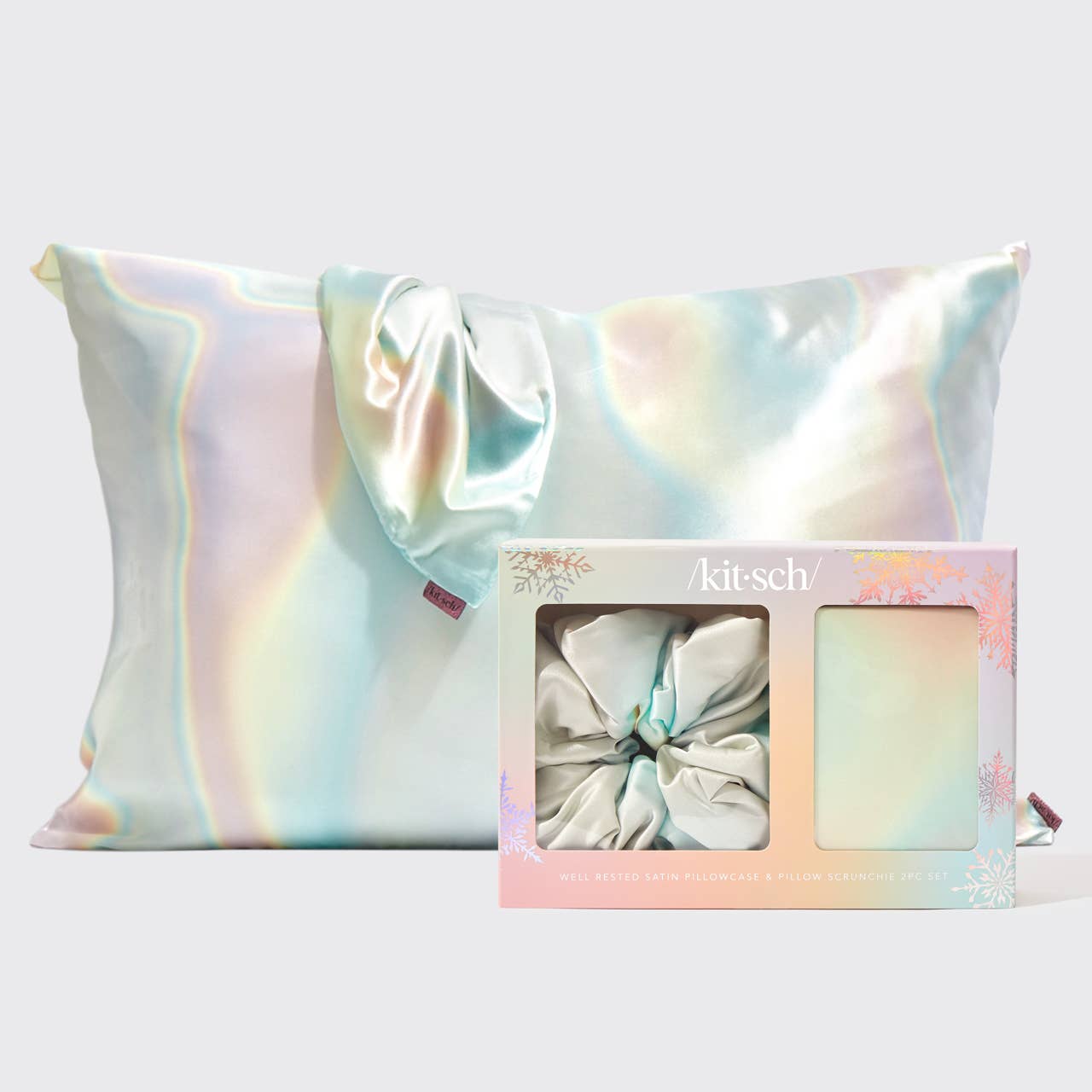 HOLIDAY PILLOWCASE & SCRUNCHIE SET