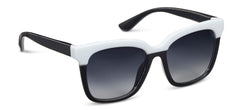 FRENCHY SUNGLASSES - BLACK/WHITE
