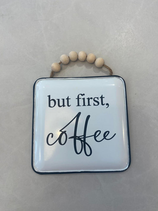 ASSORTED COFFEE TIN SIGNS