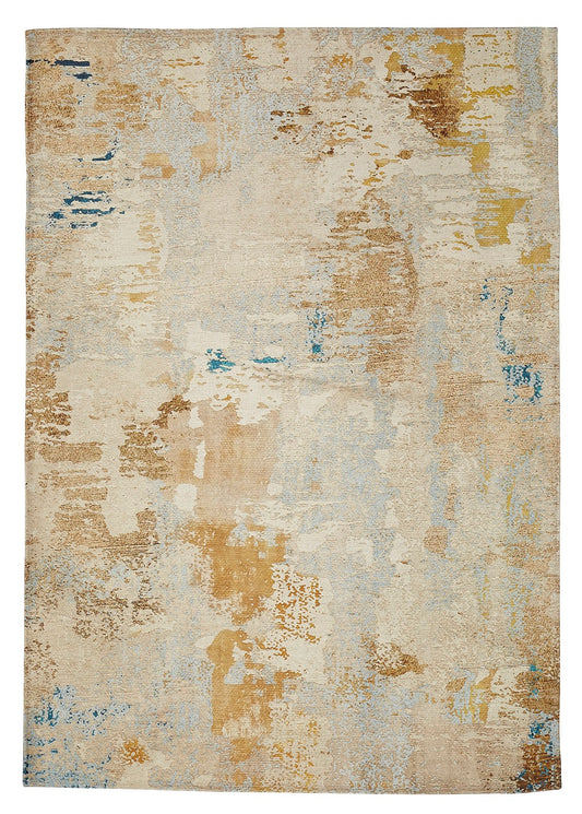 SPARX MARBLE GOLD/BEIGE WASHABLE RUG