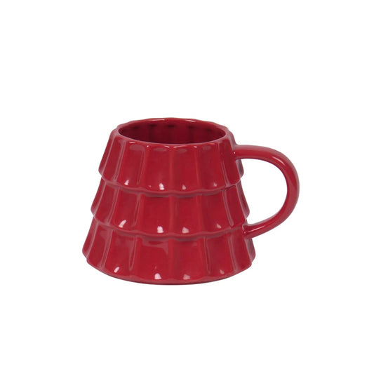 RED TREE MUG