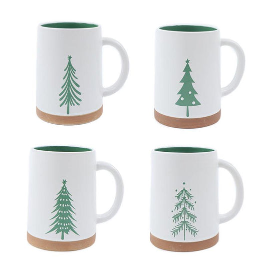 CHRISTMAS TREE MUGS