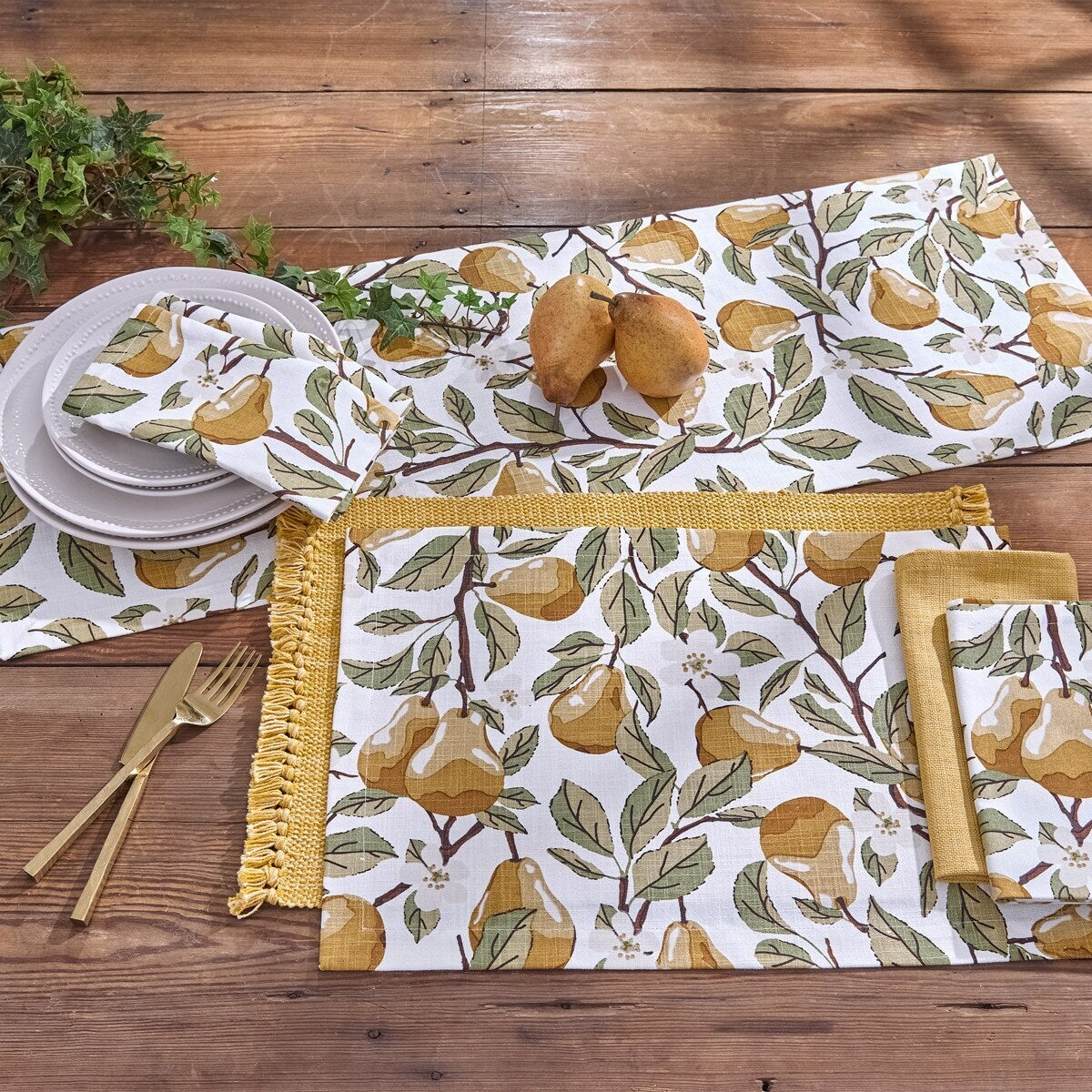 GOLDEN PEAR PLACEMAT S/4