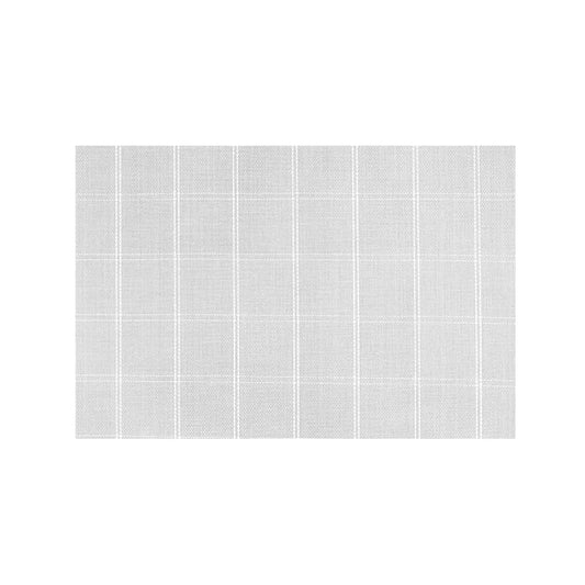 WINDOW PANE VINYL PLACEMAT GREY