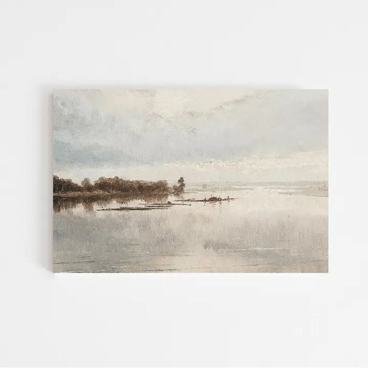 SERENE VIEW VINTAGE ART PRINT