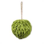 4.25" GREEN PETAL ORNAMENT