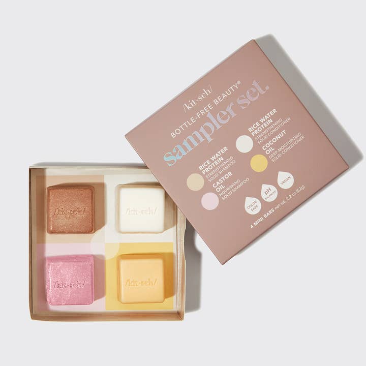 4PC SAMPLER SET - BAR SHAMPOO & CONDITIONER