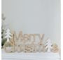 MERRY CHRISTMAS TABLE SIGN