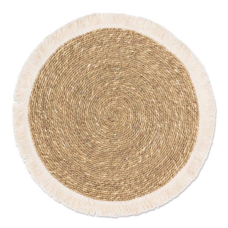 FRINGE ROUND PLACEMAT