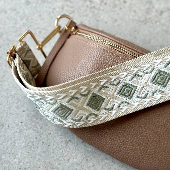 SAGE DECORATIVE PURSE STRAP