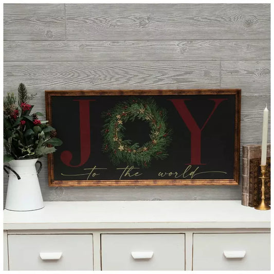 JOY TO THE WORLD WALL DECOR