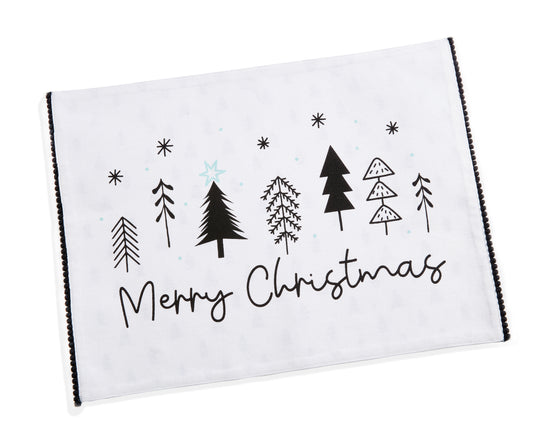 MERRY CHRISTMAS REVERSIBLE PLACEMAT