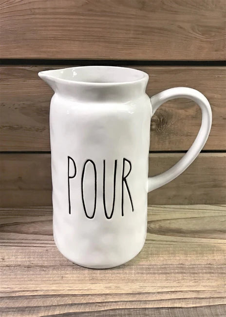 POUR CERAMIC PITCHER
