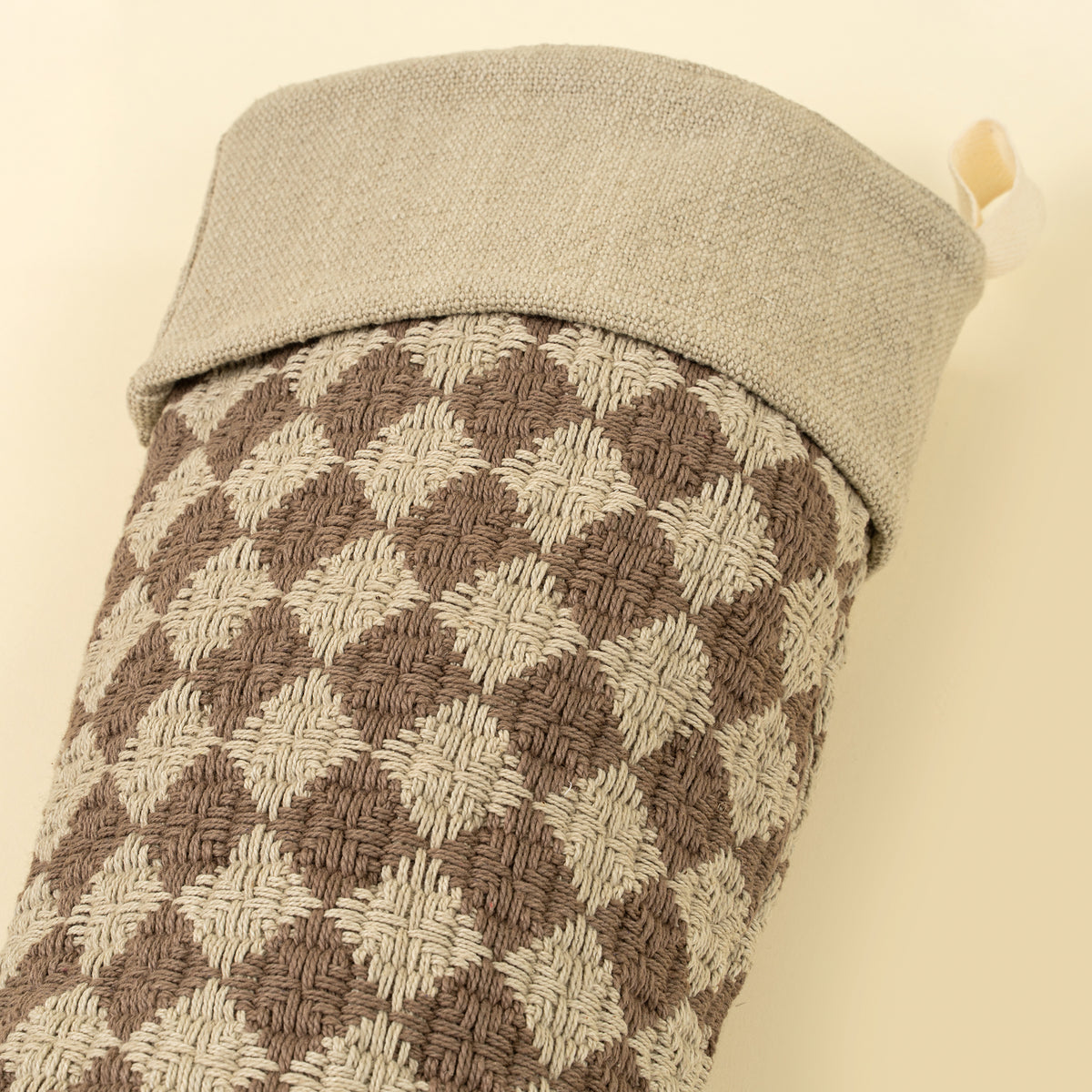 CHECK WEAVE STOCKING