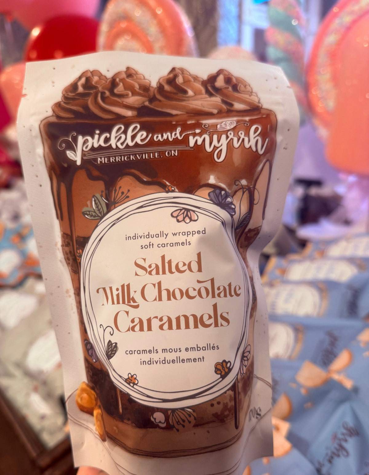 SALTED MILK CHOCOLATE CARAMELS