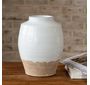 WHITE BOUQUET VASE