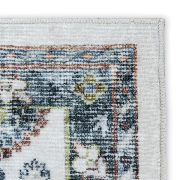 BRIO WASHABLE FLORAL MODERN RUG BRI-1011