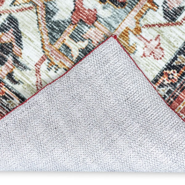 BRIO MODERN RED WASHABLE RUG BRI-1000