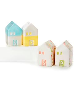 HOUSE SALT AND PEPPER SHAKERS