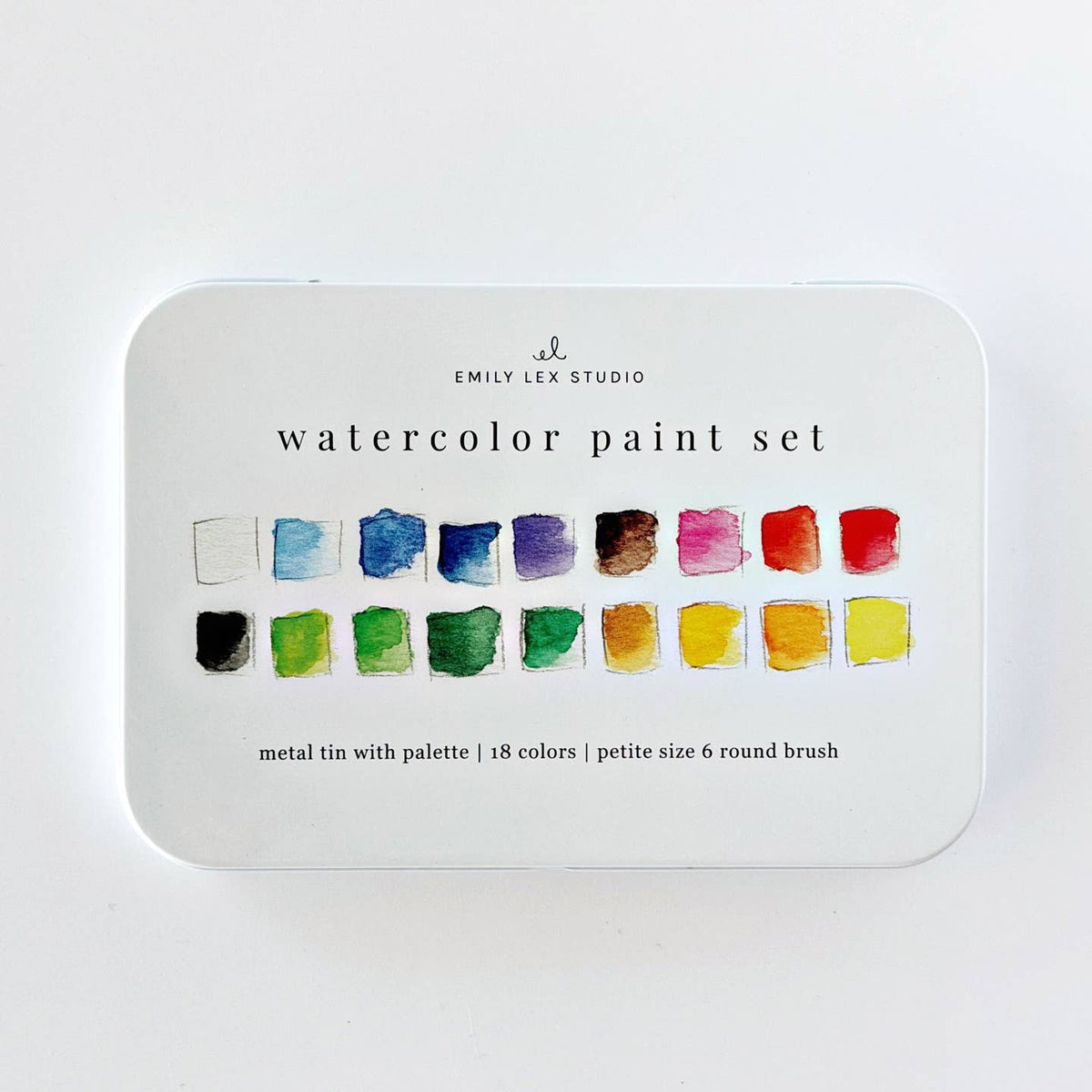 WATERCOLOUR PAINT SET 18 COLOURS