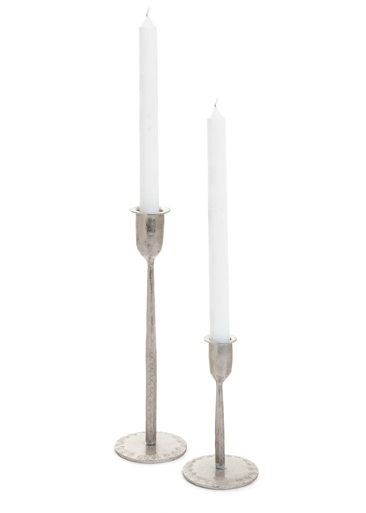 IRON & NICKEL CANDLE HOLDER